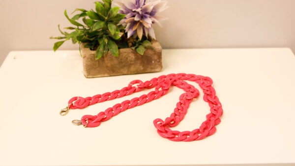 Cadena Accesorio Rosa