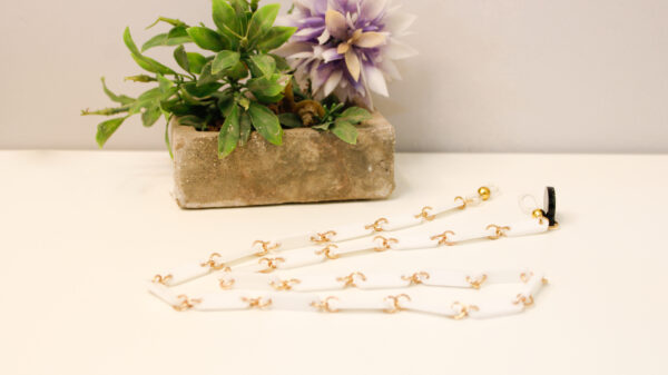 Cadena Accesorio Blanca